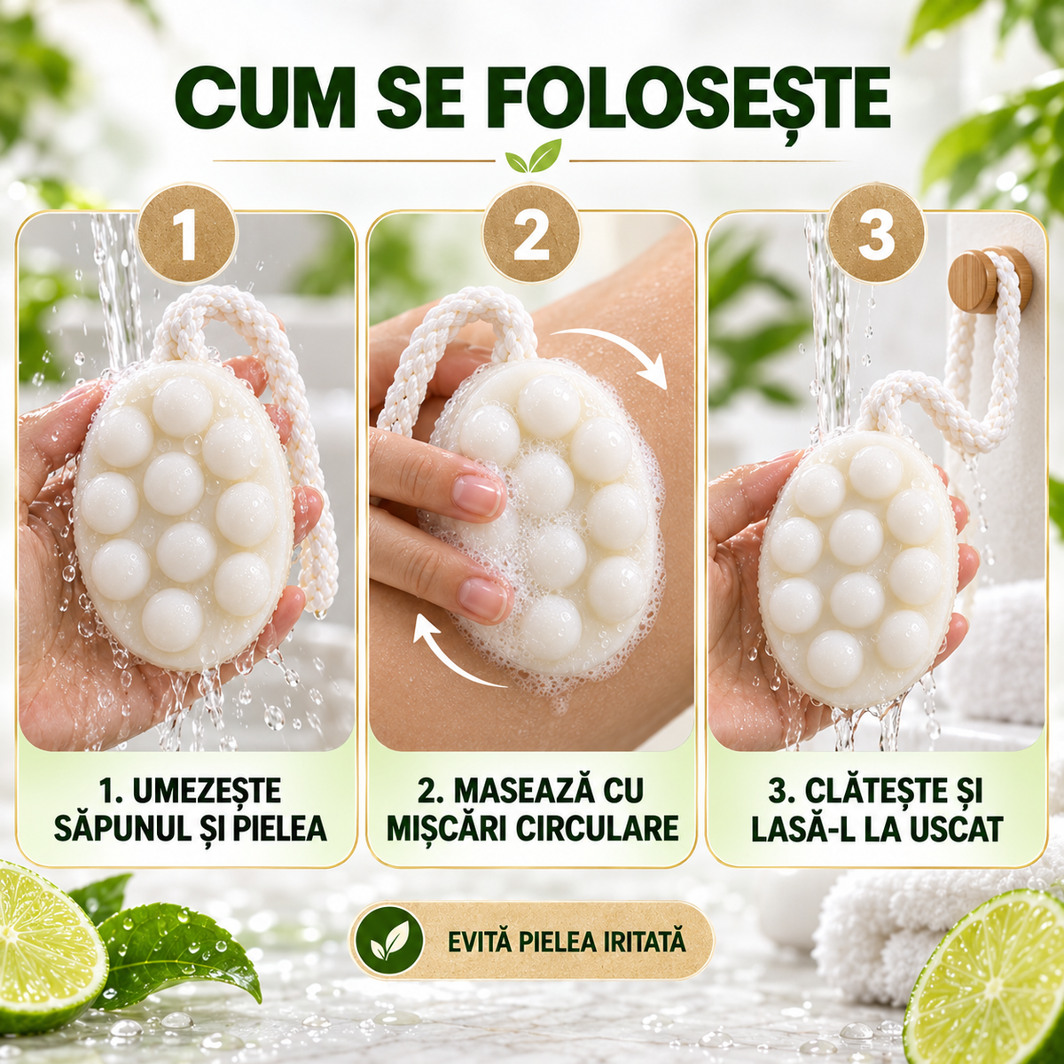 Săpun pentru celulită Refresh Lime – 1+1 GRATIS