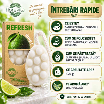 Săpun pentru celulită Refresh Lime – 1+1 GRATIS