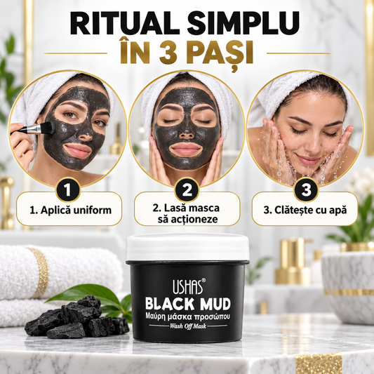 Mască Neagră pentru Curățarea Porilor și Punctelor Negre