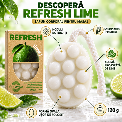 Săpun pentru celulită Refresh Lime – 1+1 GRATIS