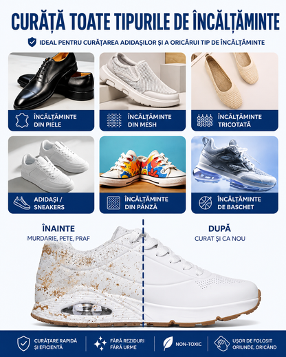 Șervețele pentru curățarea adidasilor