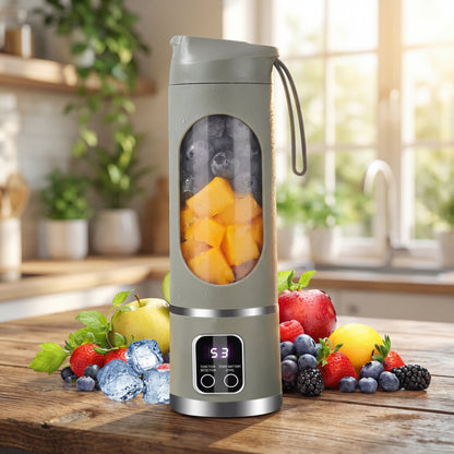 Mini blender portabil 450 ml – USB