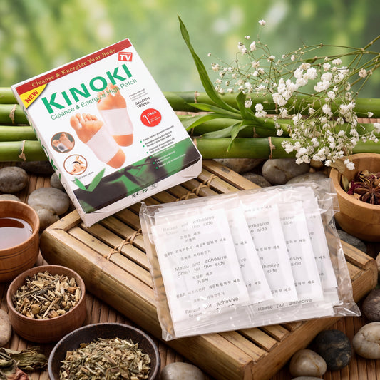 🦶 Plasturi Detox Kinoki – Relaxare & Îngrijire pentru Picioare