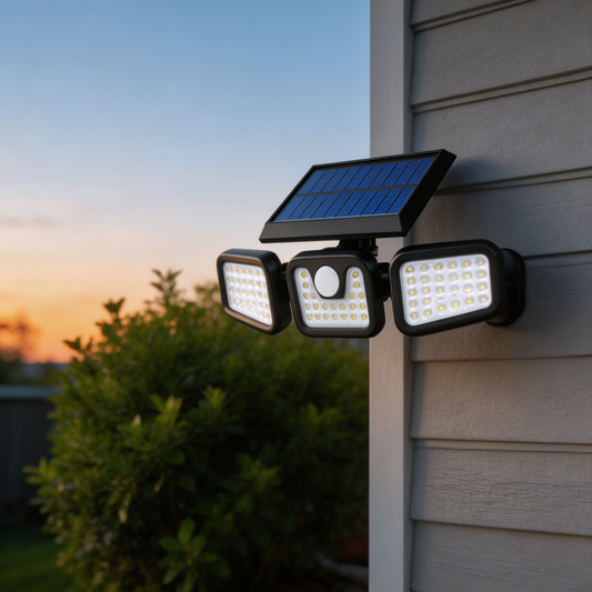 🌞 Lampă Solară LED cu Senzor de Mișcare – Lumină Inteligentă, Fără Costuri