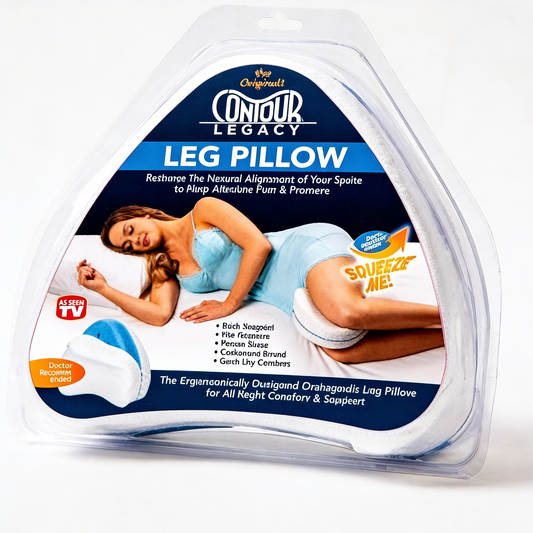 Pernă ergonomică pentru picioare Contour Legacy – confort și aliniere perfectă în timpul somnului